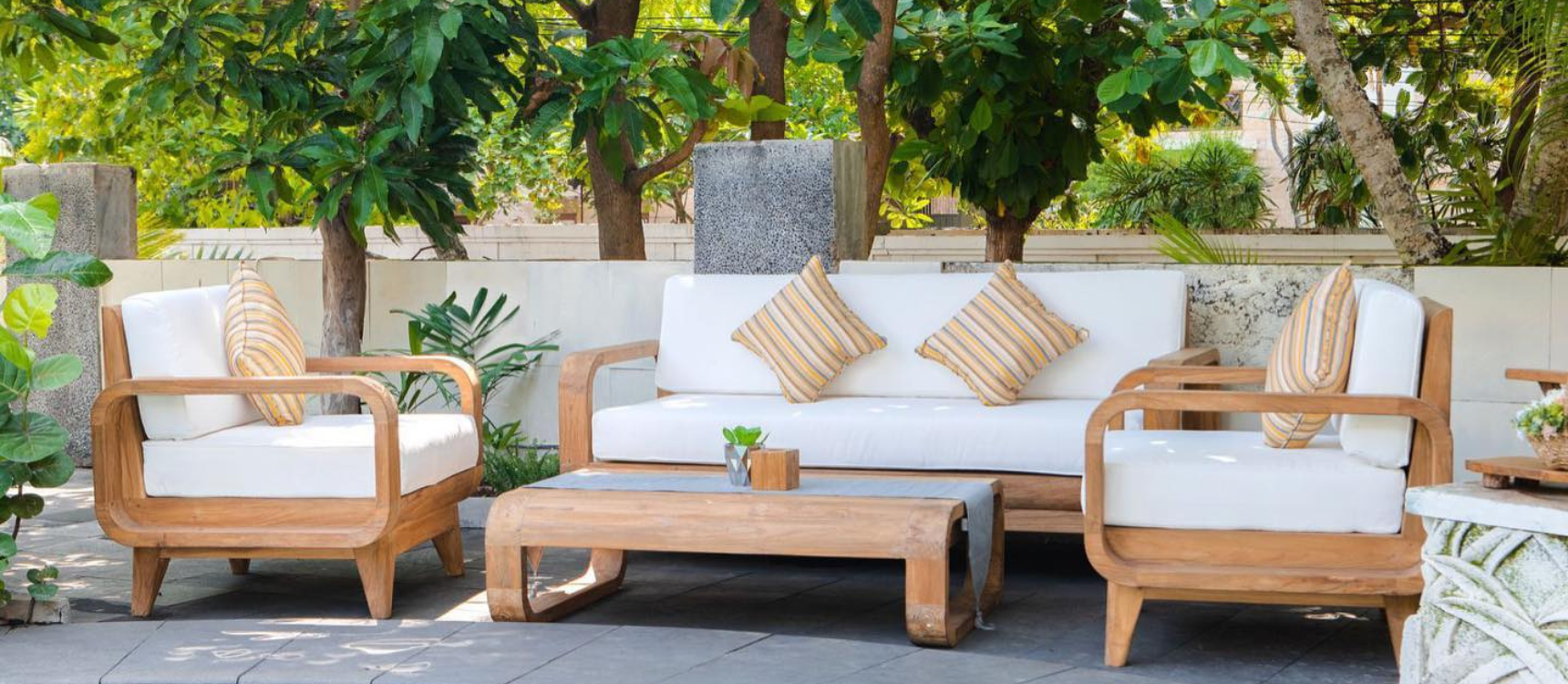 Sofa gỗ Teak