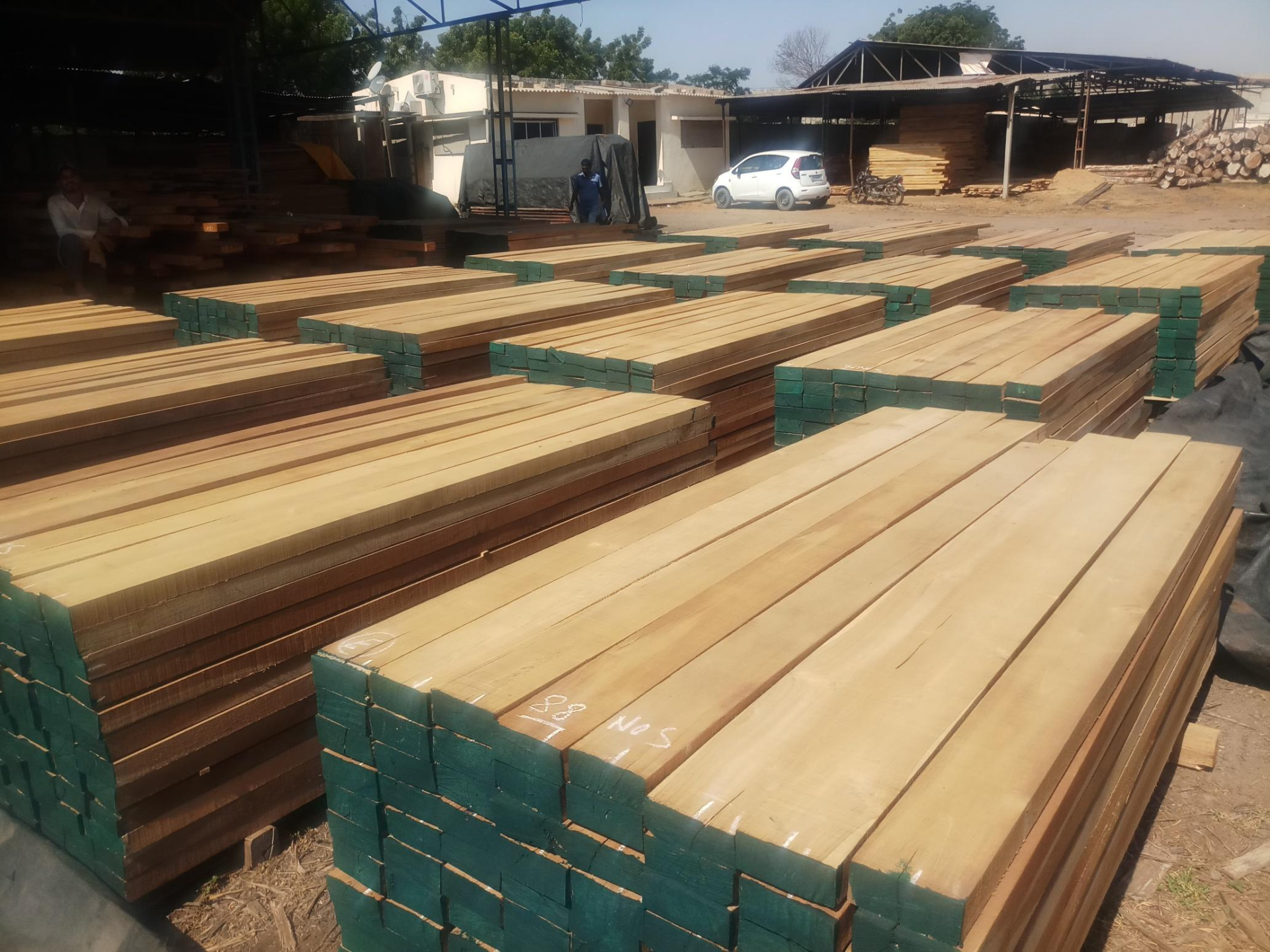 Gỗ Teak Lào
