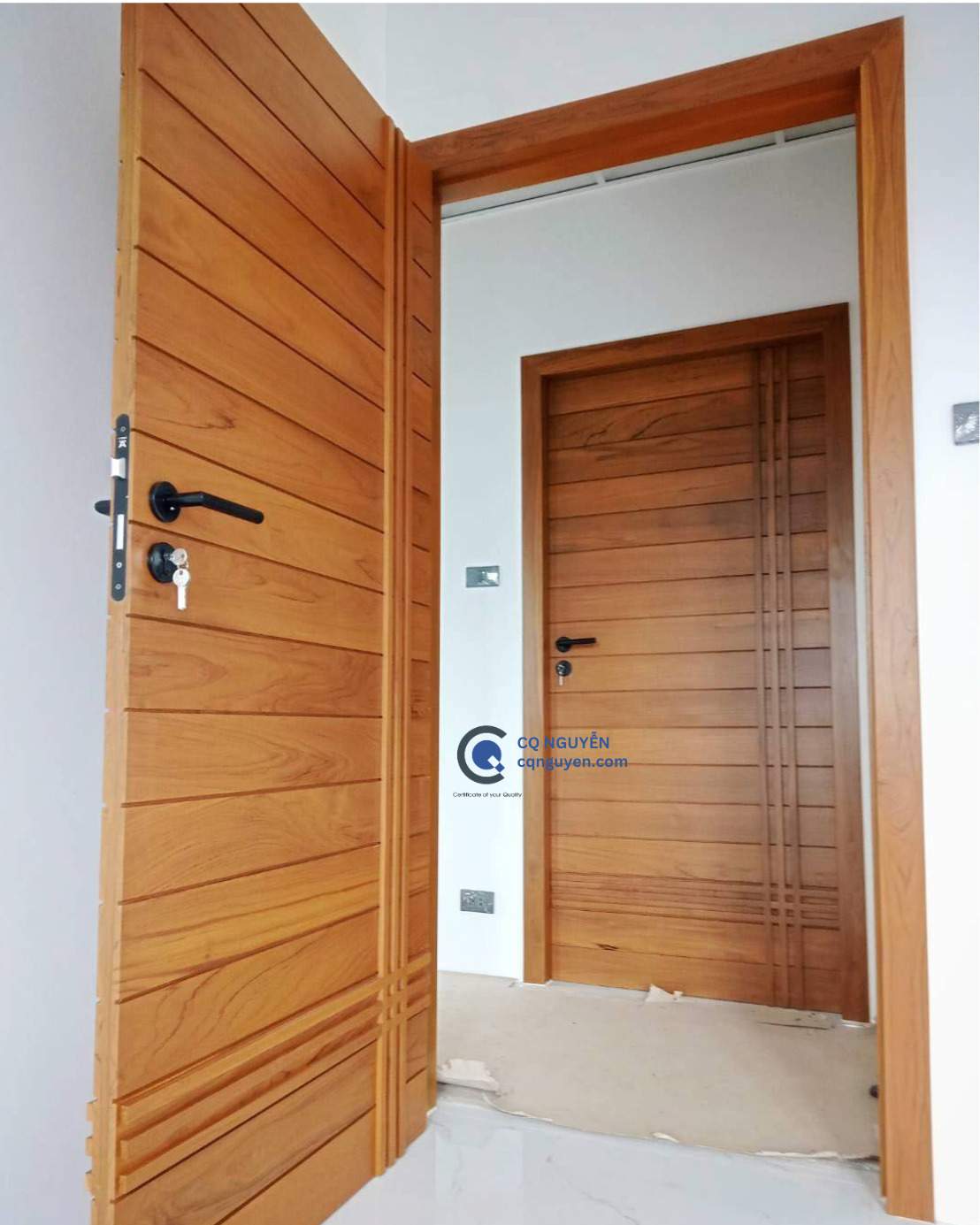 Cửa gỗ Teak