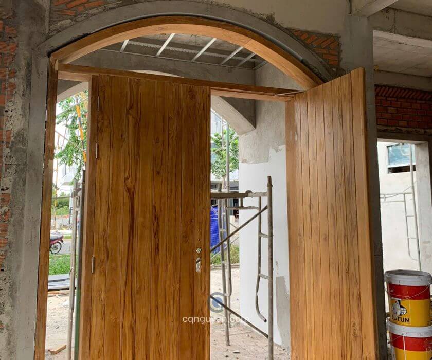 Lắp đặt motor đóng - mở tự động