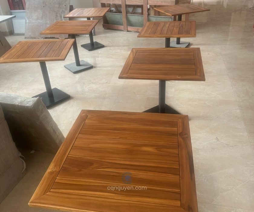 Bàn ghế gỗ ngoài trời loose furniture