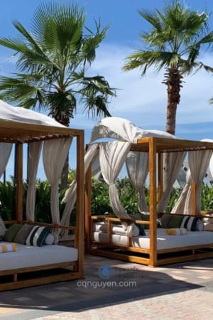 Cabana gỗ Teak CABA01