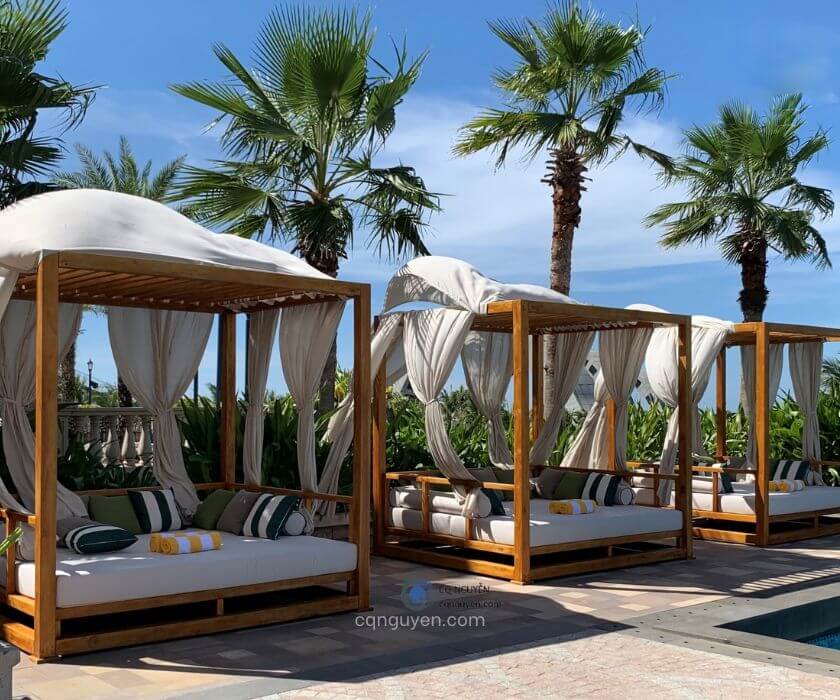 Cabana gỗ Teak CABA01