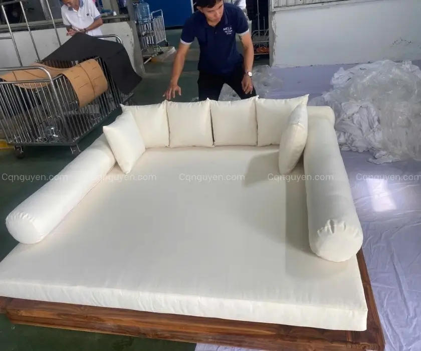 giường thư giãn gỗ teak