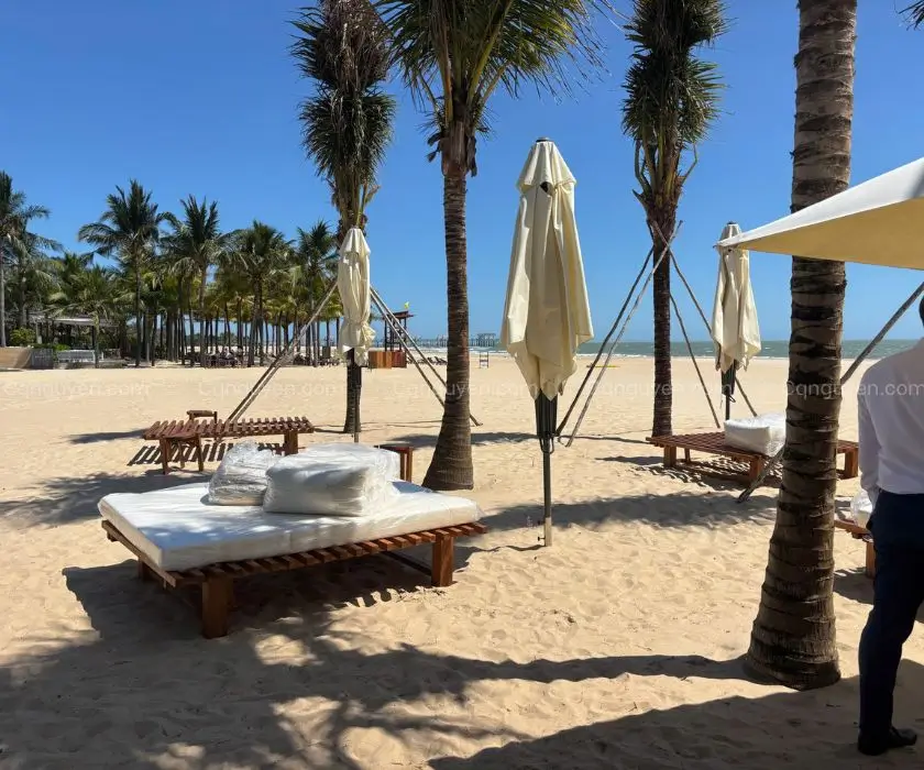 nội thất resort gỗ teak