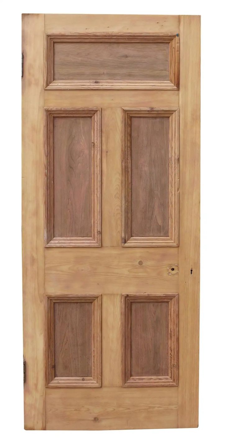 cửa gỗ giá rẻ từ gỗ thông trắng