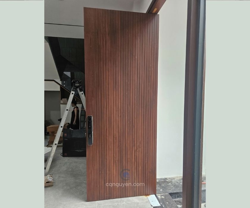 Mẫu cửa gỗ 1 cánh hiện đại