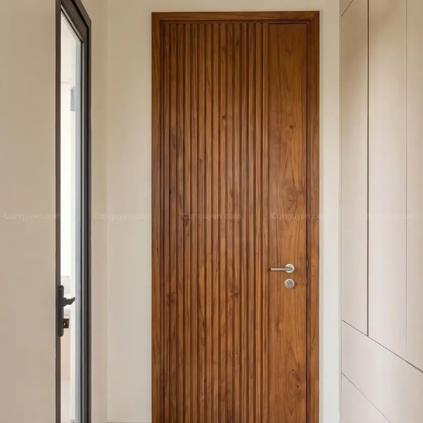 mẫu cửa gỗ đẹp 1 cánh