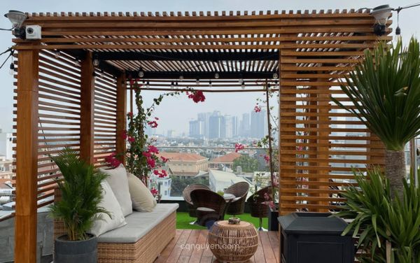 Cabana mở | Nhà chòi hồ bơi
