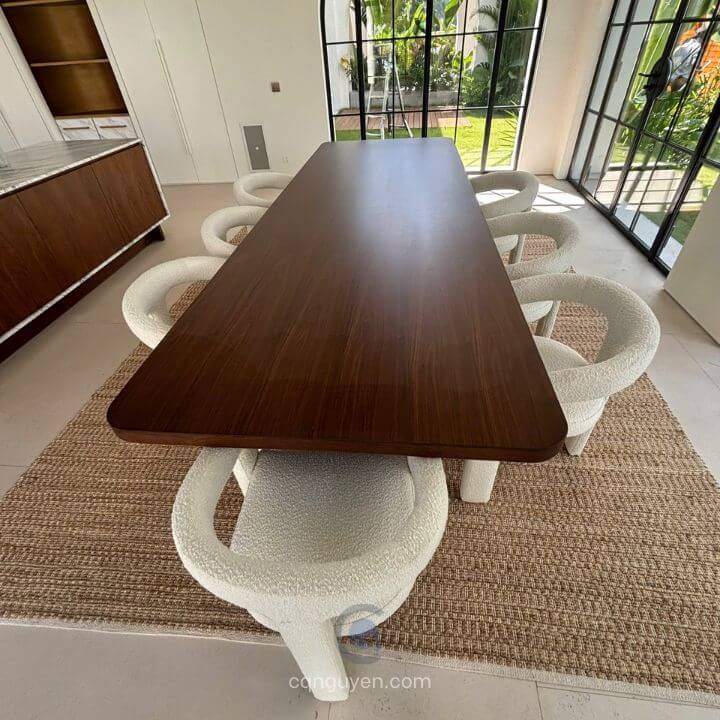 Bàn ăn gỗ teak