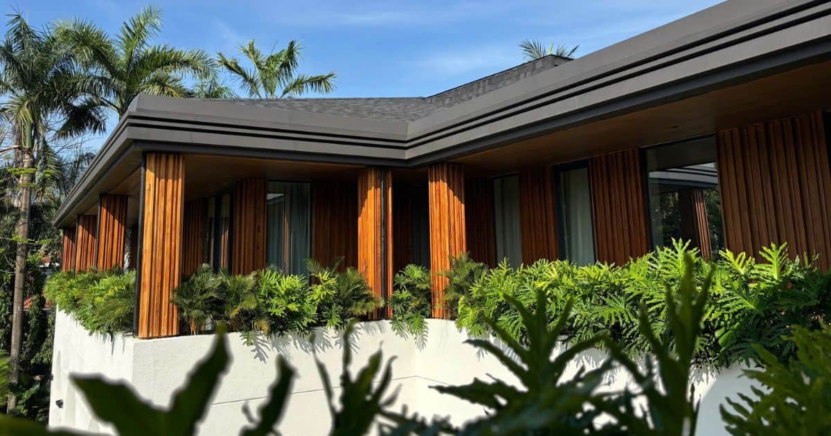 Công trình gỗ teak ngoài trời dự án tulip
