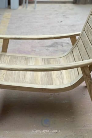 Ghế bành gỗ teak ngoài trời