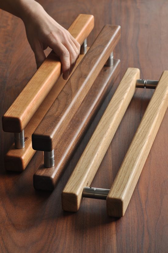 Mẫu tay nắm cửa gỗ vuông