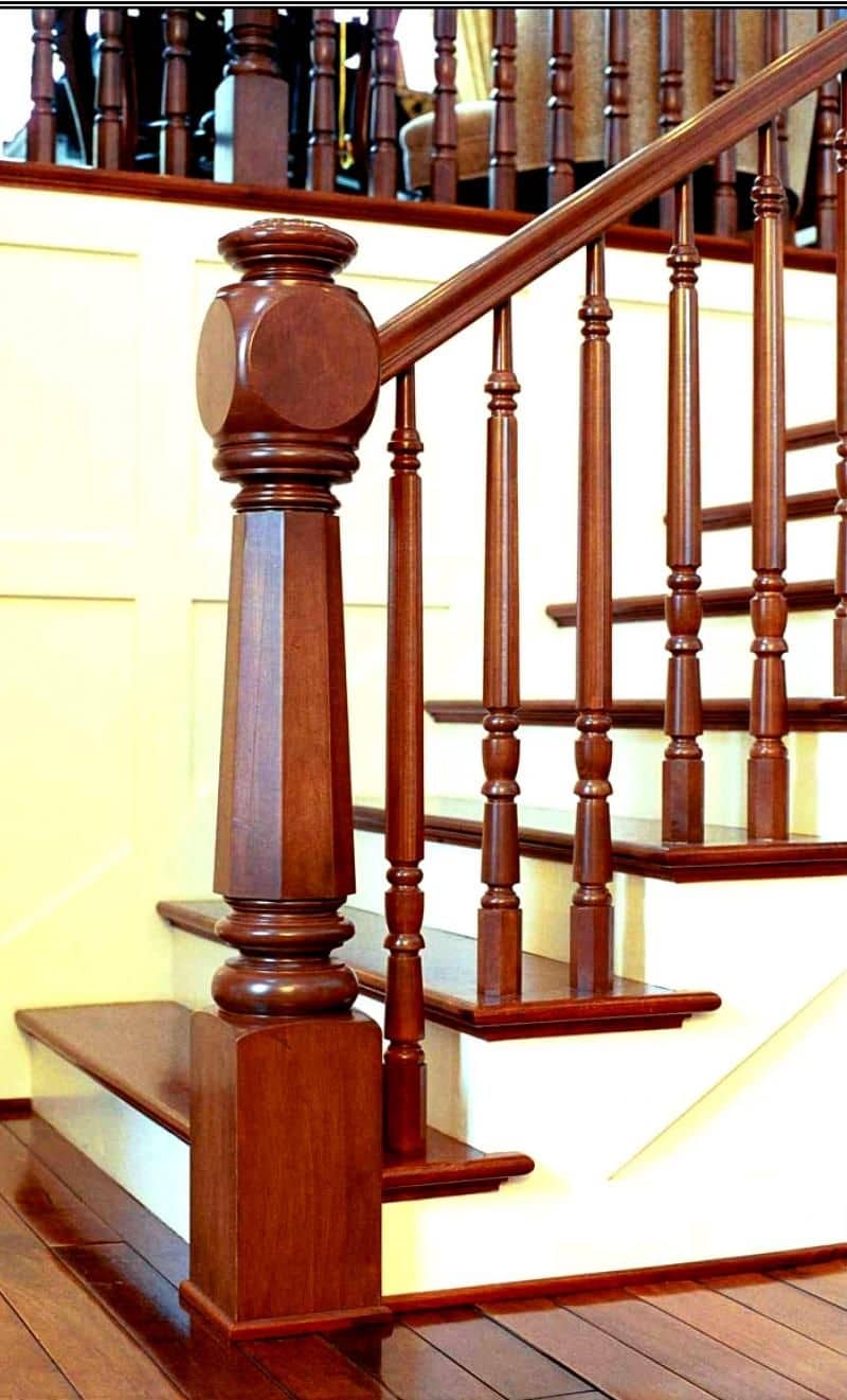 Trụ cầu thang bát giác