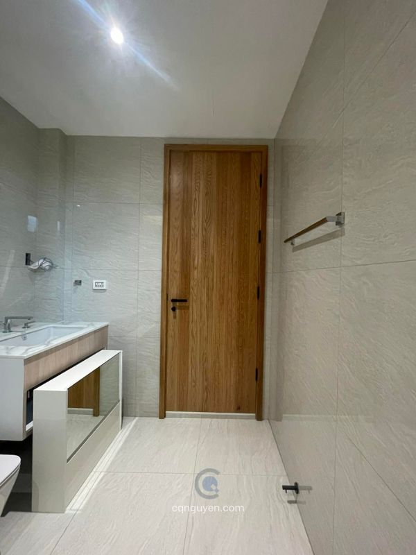 Cửa gỗ sồi hiện đại 1 cánh