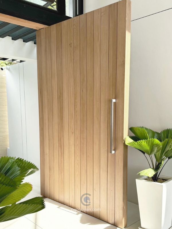 Cửa gỗ sồi trắng