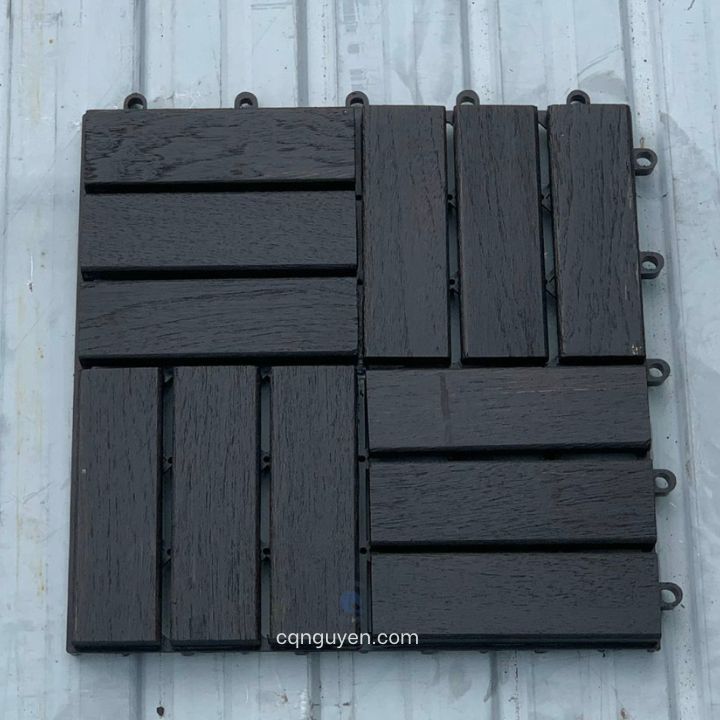 vỉ gỗ lót sàn ban công