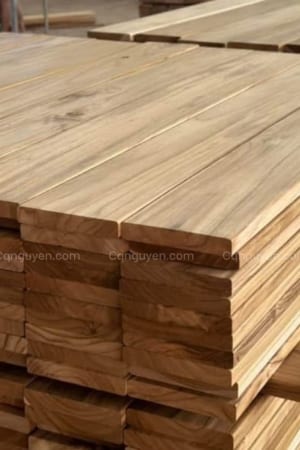 ván sàn gỗ tếch lào