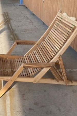 ghế gỗ thư giãn