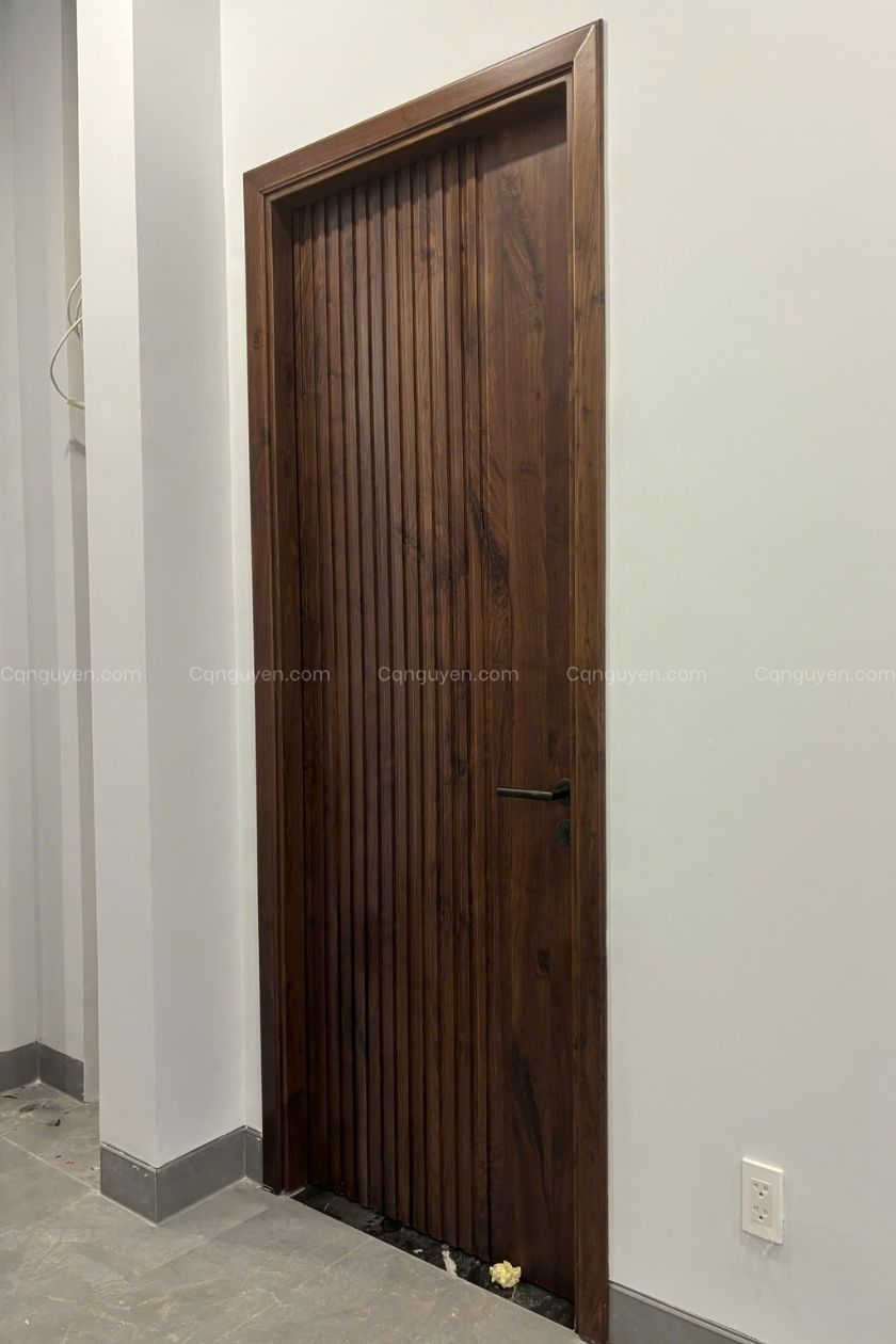 cửa thông phòng gỗ óc chó
