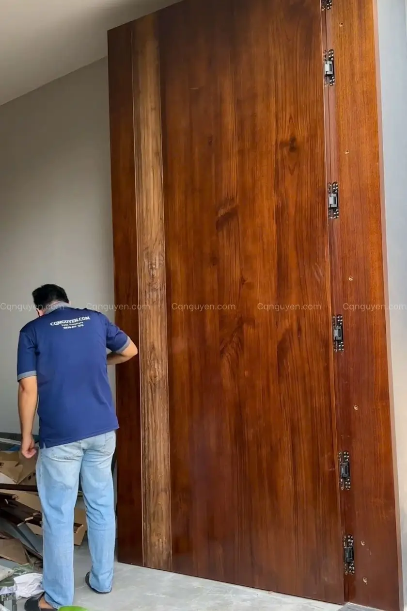 mẫu cửa chính 2 cánh