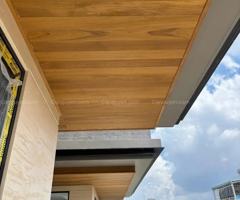trần gỗ cao cấp teak myanmar